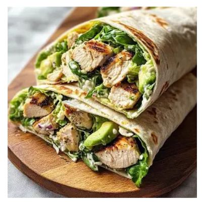 Grilled Chicken Caesar Wrap