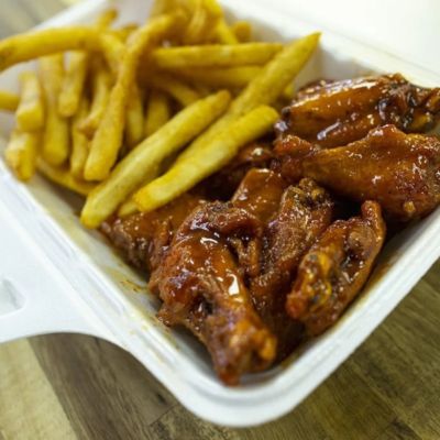 1 Pound Wings + Supreme Fries + 1 Pop