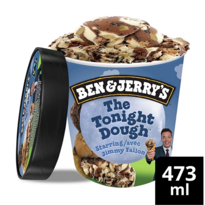 Ben and Jerry's Ice Cream Tonight Dough