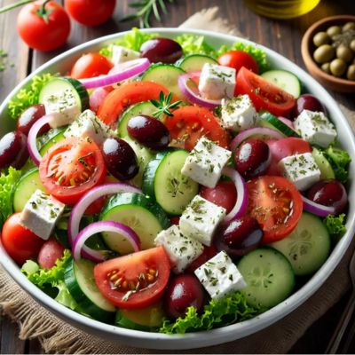 Mediterranean Greek Salad.(Large)