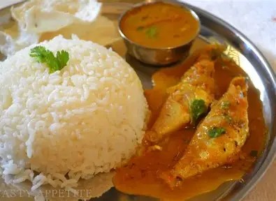 Fish Rice & Curry