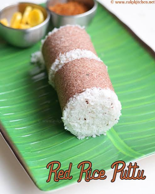 Red Rice Puttu