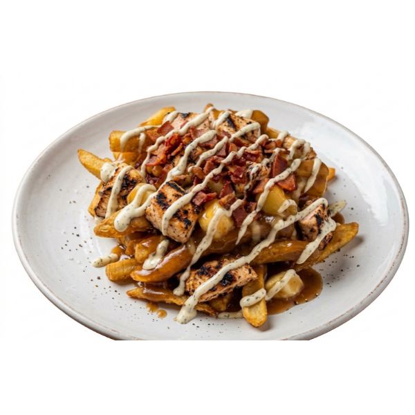 Chicken Bacon Ranch Poutine