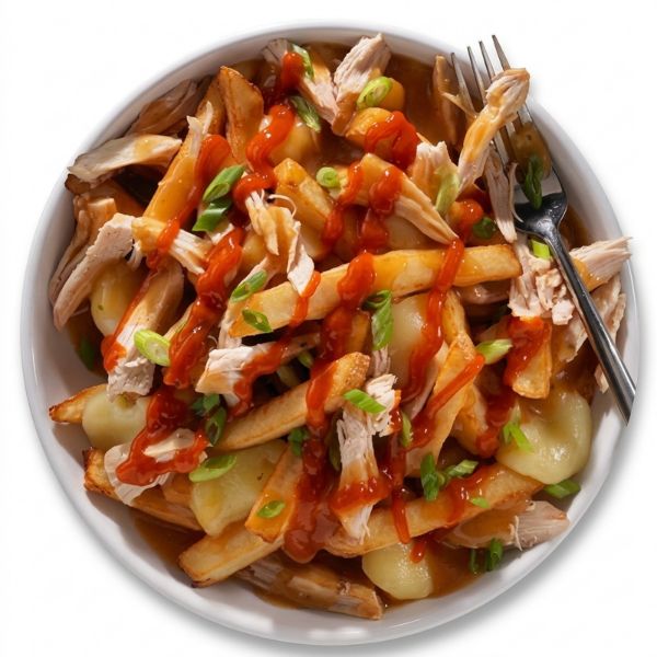 Buffalo Chicken Poutine
