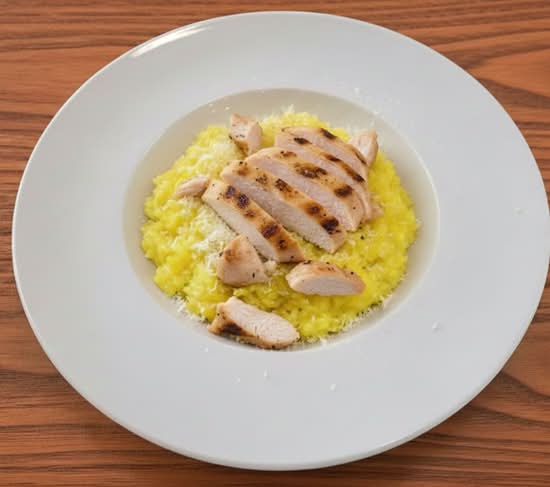 Risotto Pollo Milanese
